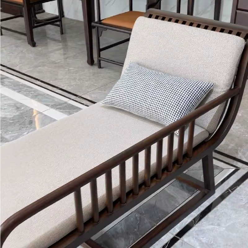 Tabouret Minimaliste Unique pour Chambre à Coucher, Pouf Nordique de Luxe, Tabouret Ergonomique en Bois pour Salon, Cuisine, Chambre, Camping, Meuble Tendance
