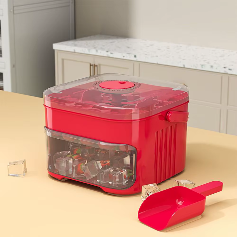 Machine à glaçons à 50 cubes avec capuchon de presse facile