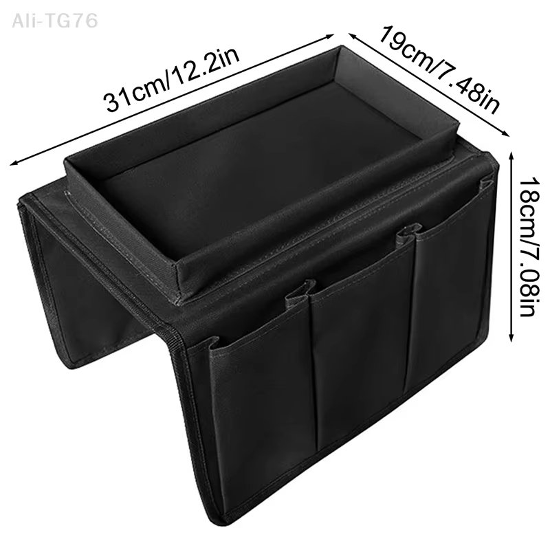 Sac de rangement pour canapé, sac de rangement suspendu pour accoudoir de canapé, sac de rangement pour télécommande, sac de rangement pour la maison
