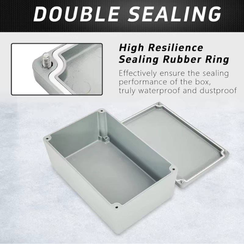 Boîtier de jonction étanche en aluminium moulé
