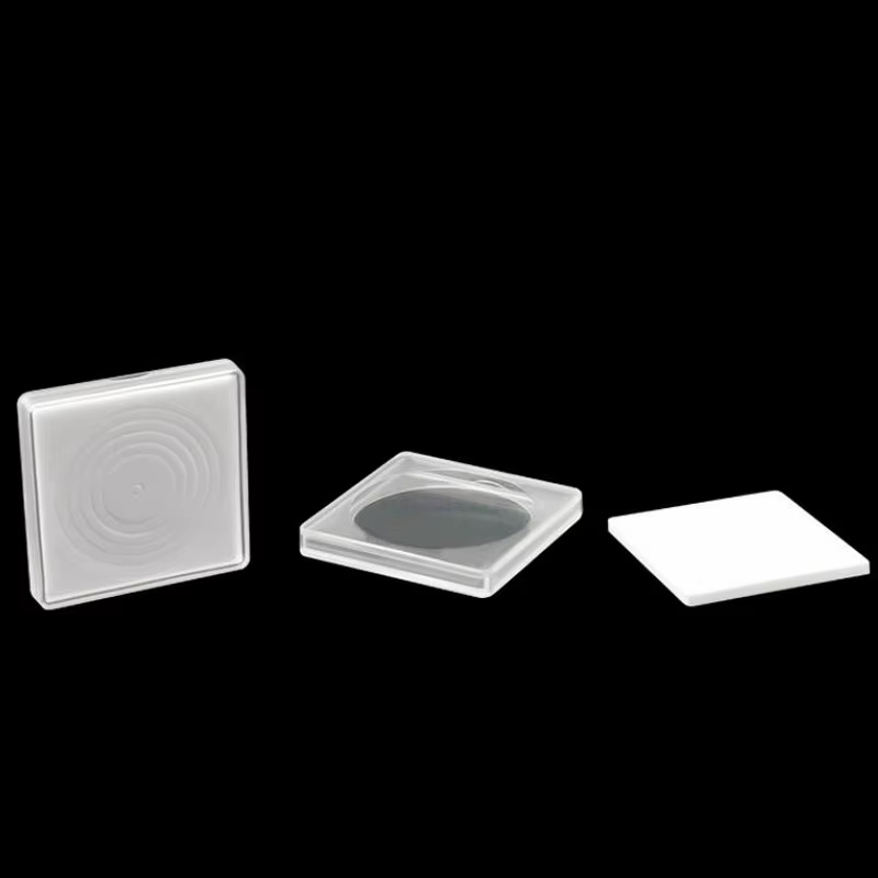 Boîte de rangement de pièces de monnaie carrée