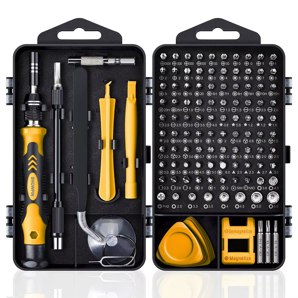Jeu de tournevis magnétiques Torx Phillips 25/115/135/140 en 1