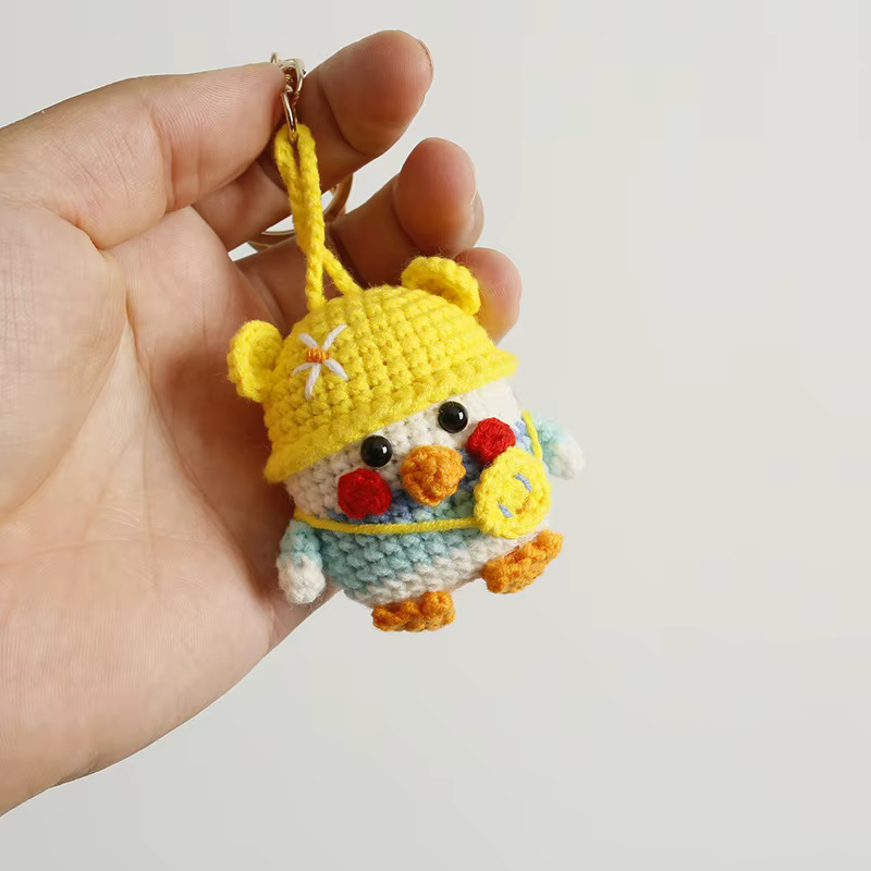 Porte-clés cochon mignon pour couple