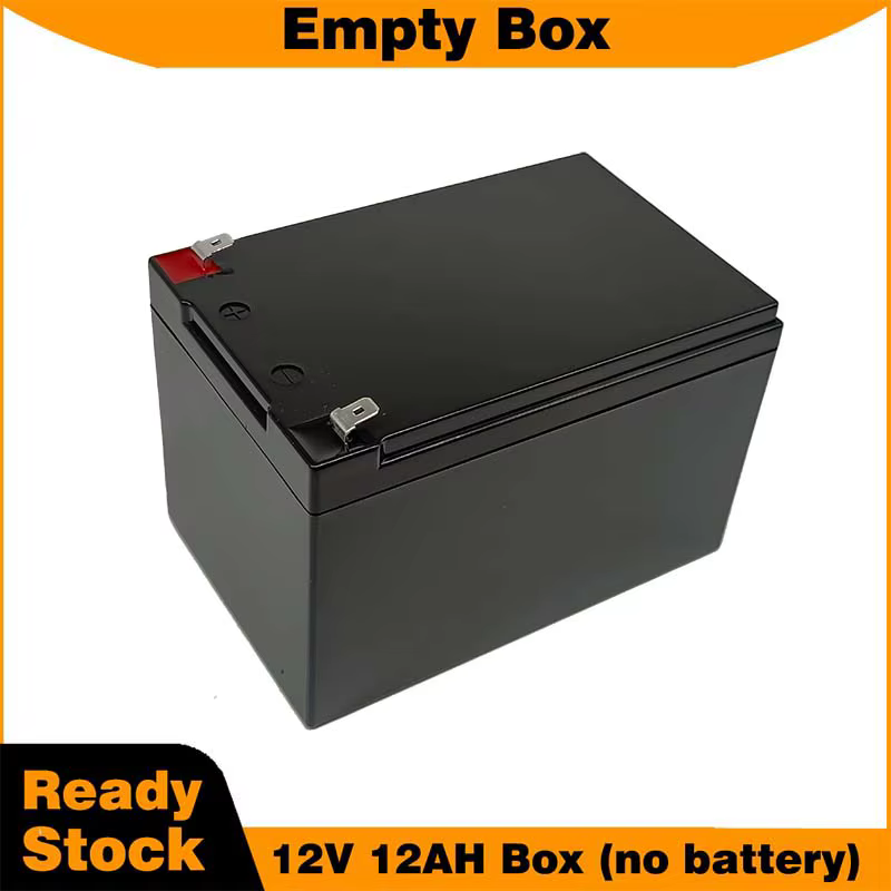 Boîtier en plastique vide pour batterie 12V 12AH