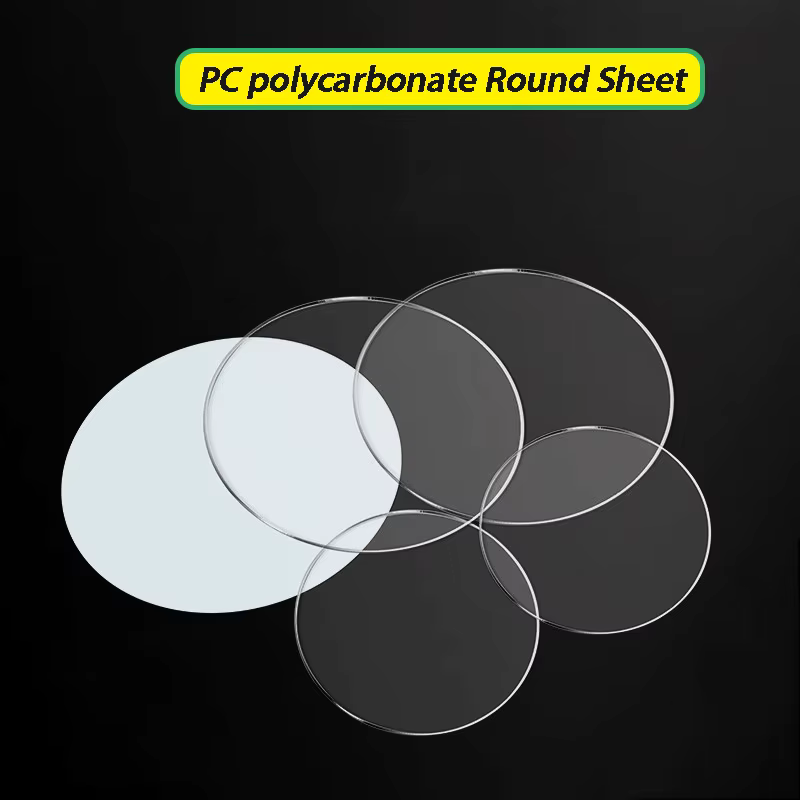 Feuille ronde transparente PC 0.5-10mm