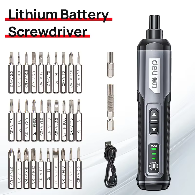 Tournevis électrique sans fil rechargeable