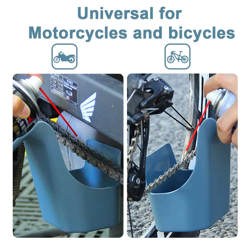 Outil de stockage d'huile pour chaîne de moto