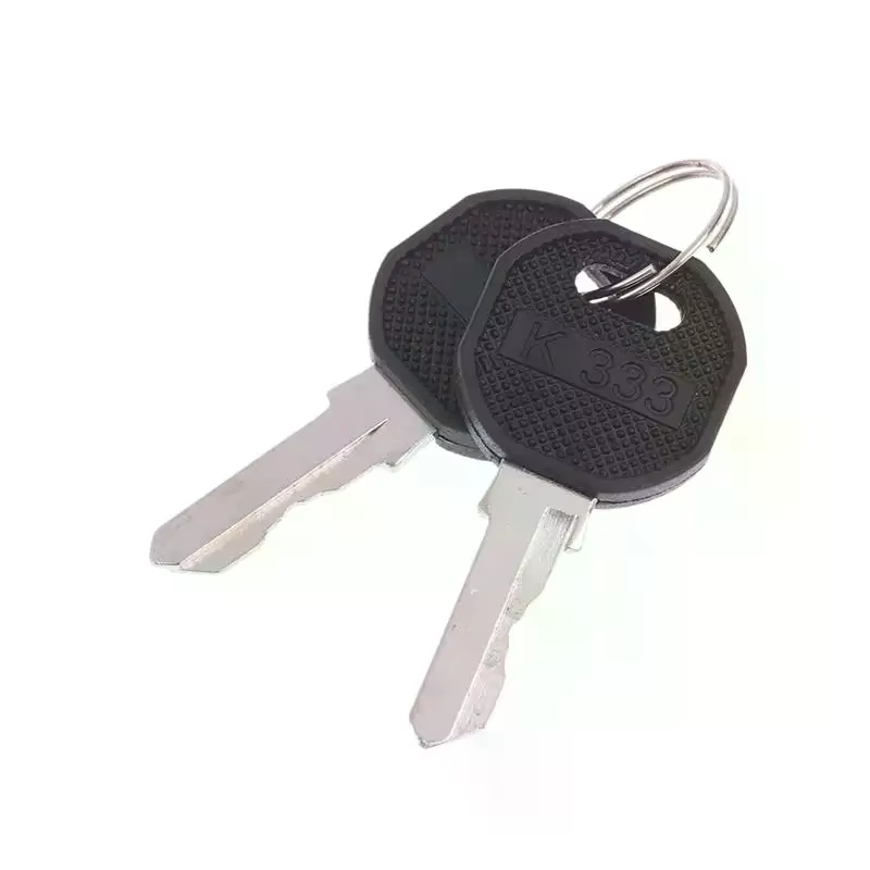 2 pièces K333 clés clé de casier de caravane pour Emka EK333 Elddis clé