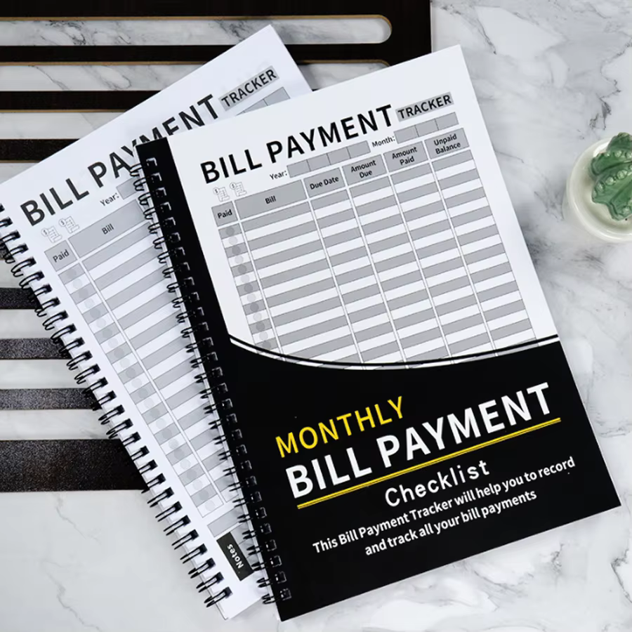 Plan de suivi du paiement des factures mensuelles