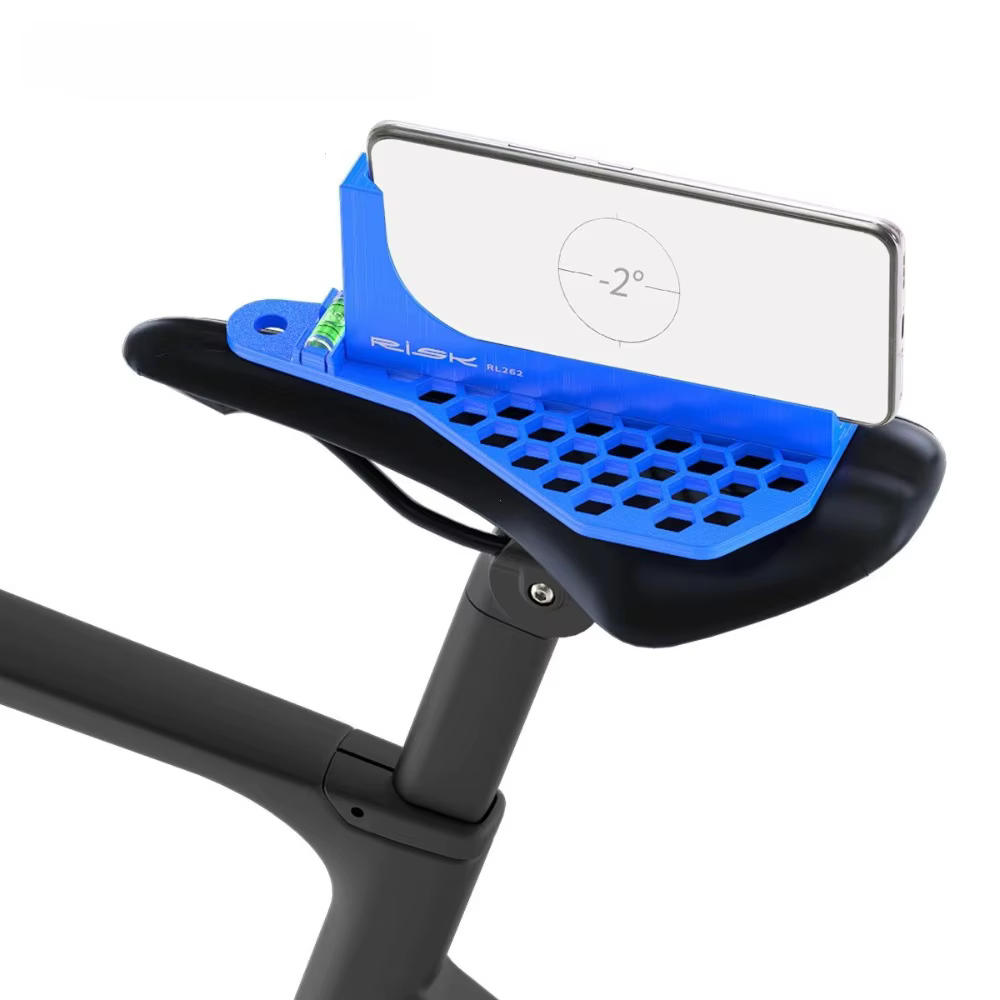 Outil de mesure d'angle horizontal pour selle de vélo