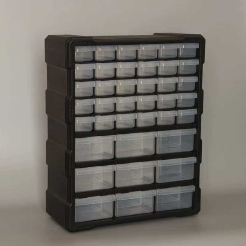 Boîte de rangement de pièces de Type tiroir en plastique