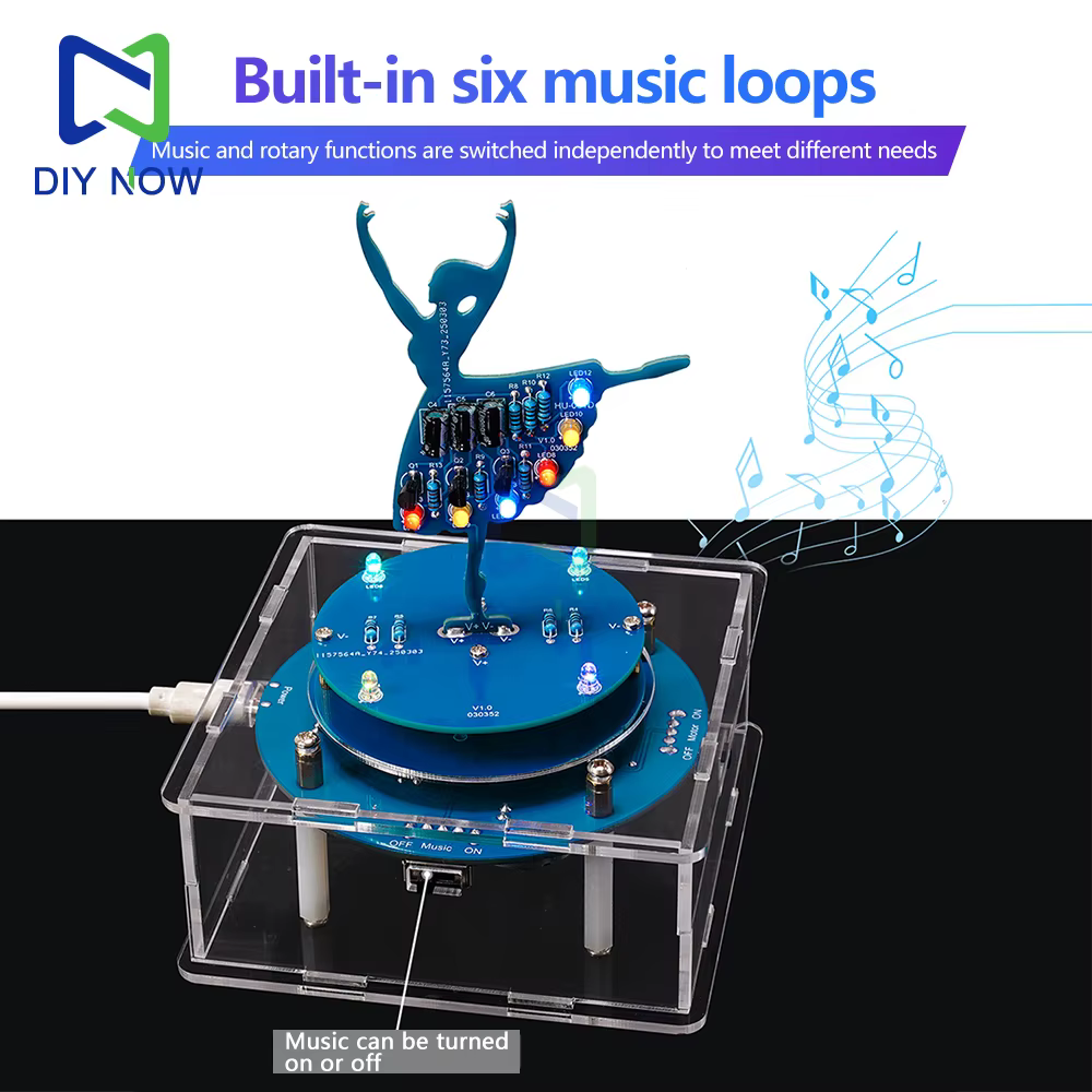 Boîte à musique rotative