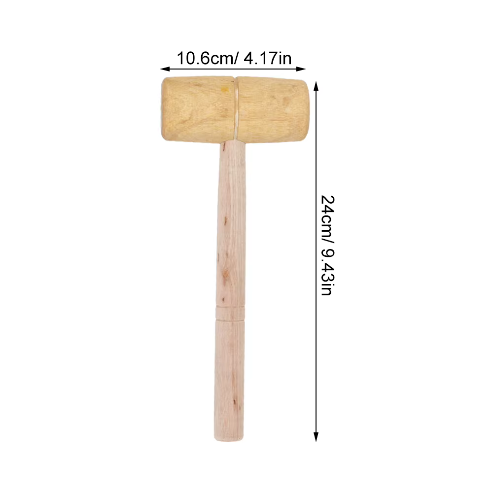 Marteau de maillet en bois pour calcul
