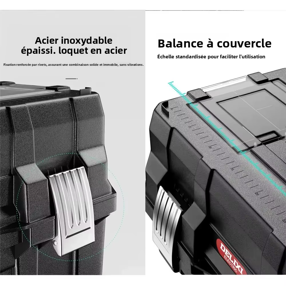 Boîte à outils industrielle coffre