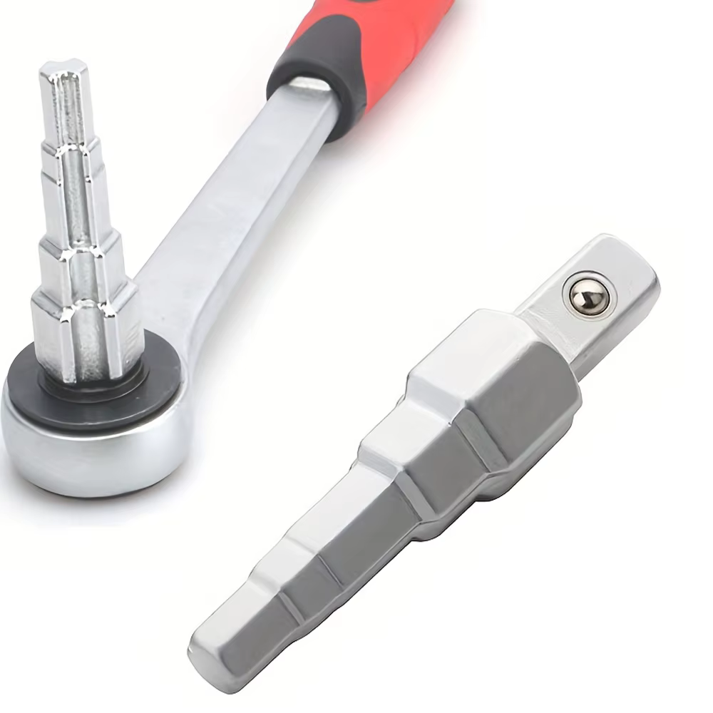 1 pièces clés radiateurs acier au carbone pagode tête vannes clé étape clé avec carré 1/2 pouces cliquet lecteur