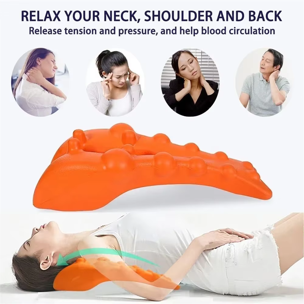 Appareil de Traction cervicale masseur de cou pour vertèbre cervicale civière d'épaule masseur de Point de déclenchement dispositif d'acupression du cou