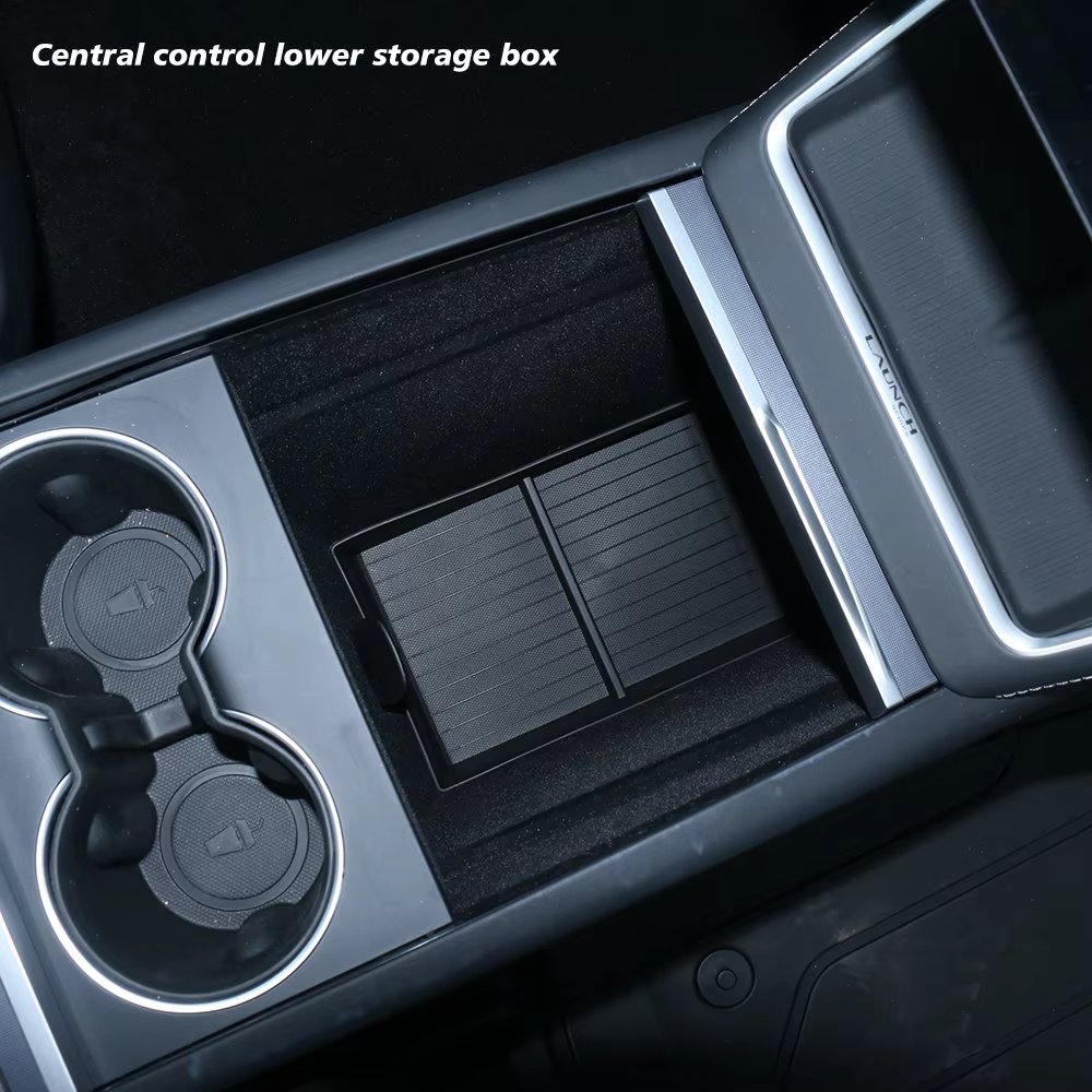 Boîte de rangement pour console et accoudoir TESY pour Tesla New Model Y Juniper Launch