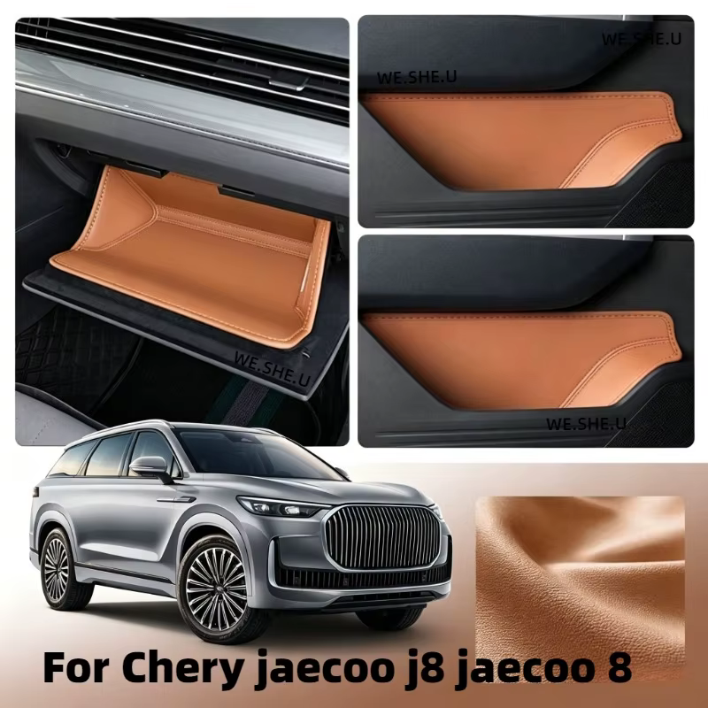Pour Chery Jaecoo J8 2025 2026 – Boîte de rangement latérale pour portière de voiture, couverture intégrale, organisateur de poche pour poignée de porte avant et arrière