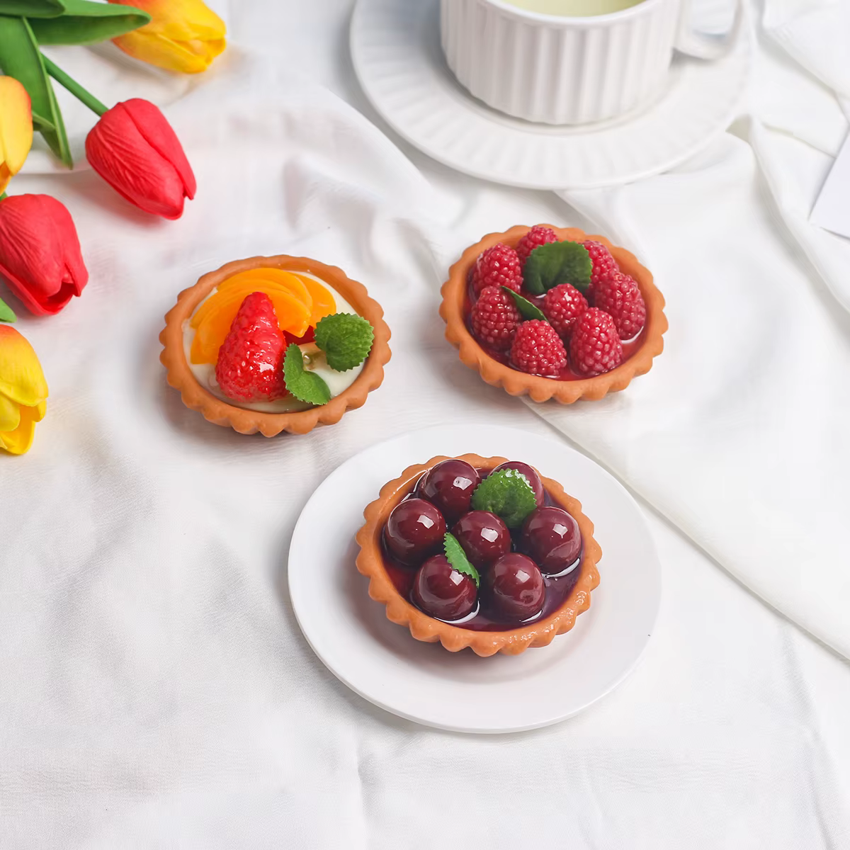 1 pièces Simulation tarte alimentaire européenne portugais