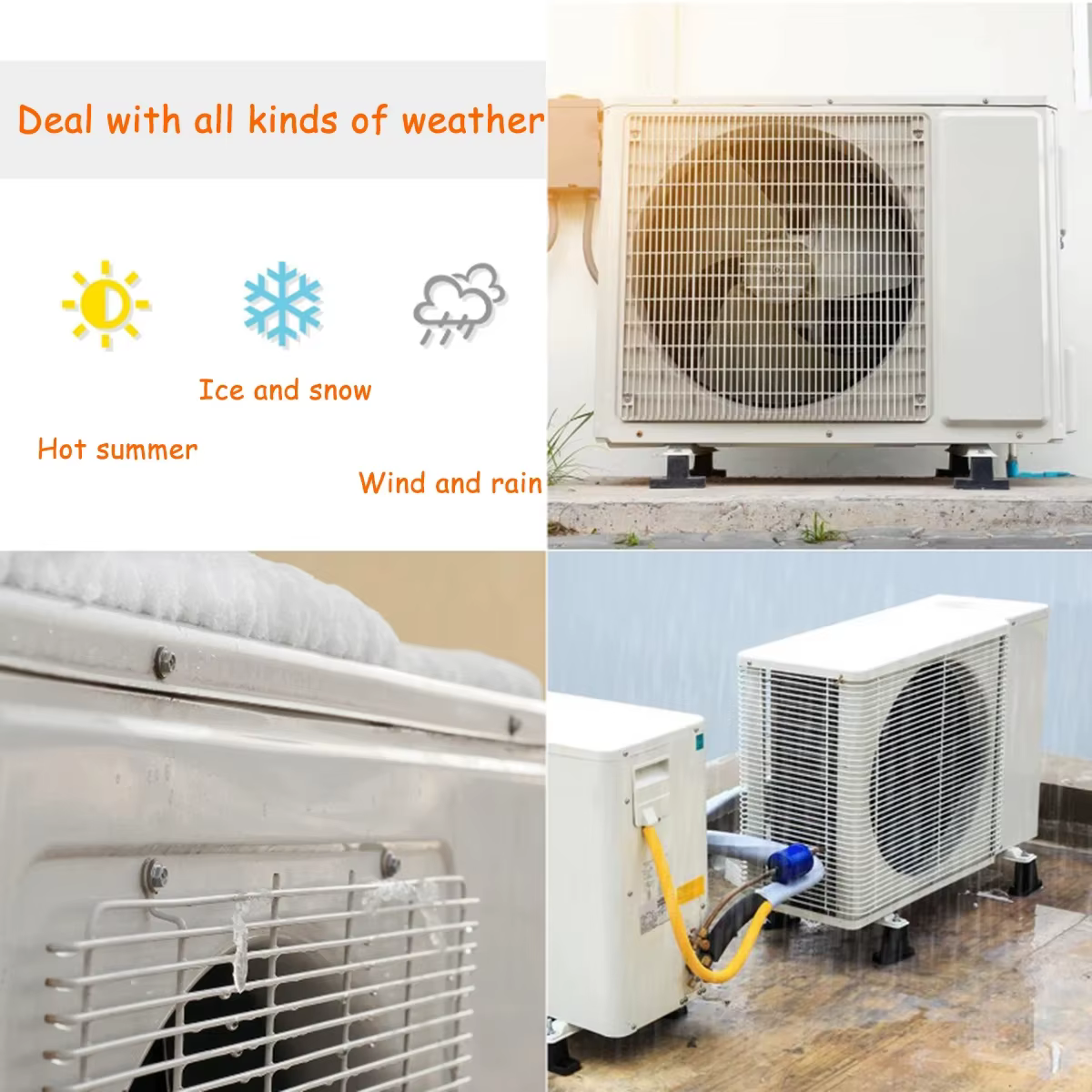 Housse de protection extérieure pour climatiseur