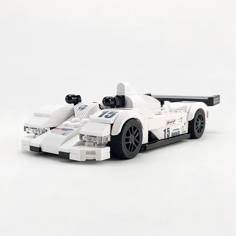 Nouveau MOC 1999 Le Mans vitesse ​ ​ Série V12 voiture de course LMR blocs de construction bricolage assemblage modèle