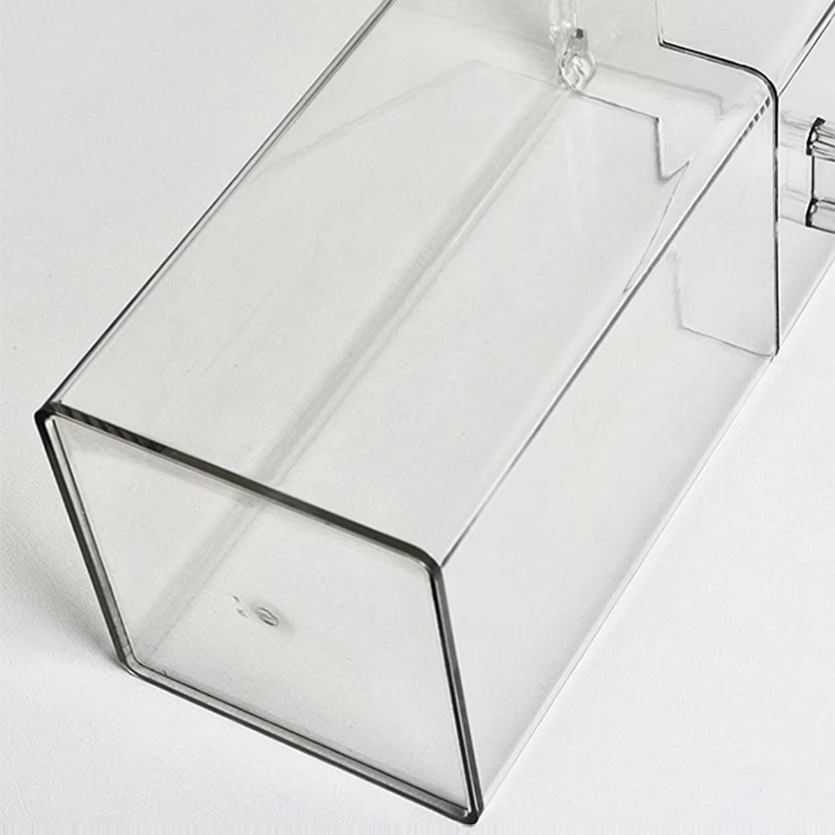 Boîte de rangement pour pinceaux de maquillage, simple et transparente, support de rangement multifonctionnel pour pinceaux de maquillage, simple, durable et pratique