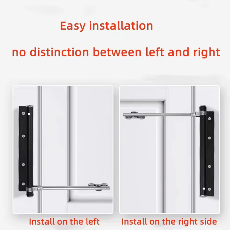 Ferme-porte automatique en acier inoxydable
