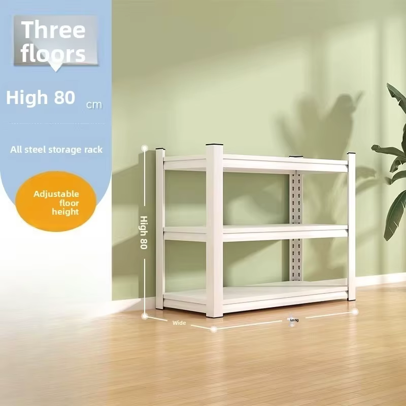 Étagère de rangement multi-niveaux en acier