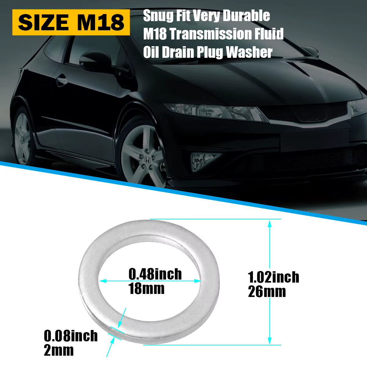 Rondelles de bouchon de vidange de Transmission 20X90471 PX4 000 pour Honda Accord Civic CR-V Pilot pour Acura Integra