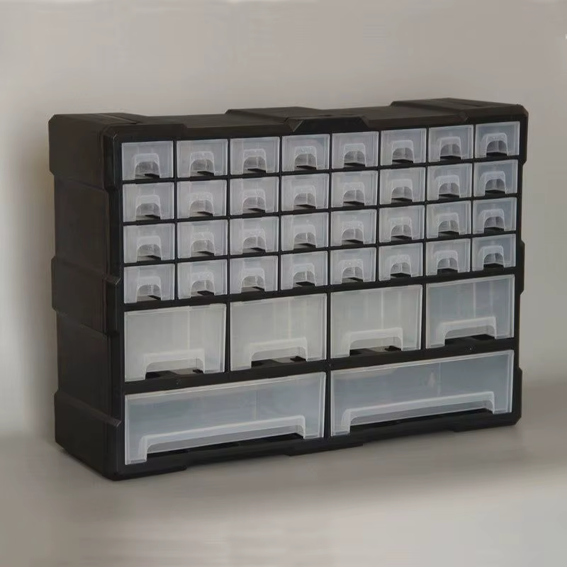 Boîte de rangement de pièces de Type tiroir en plastique