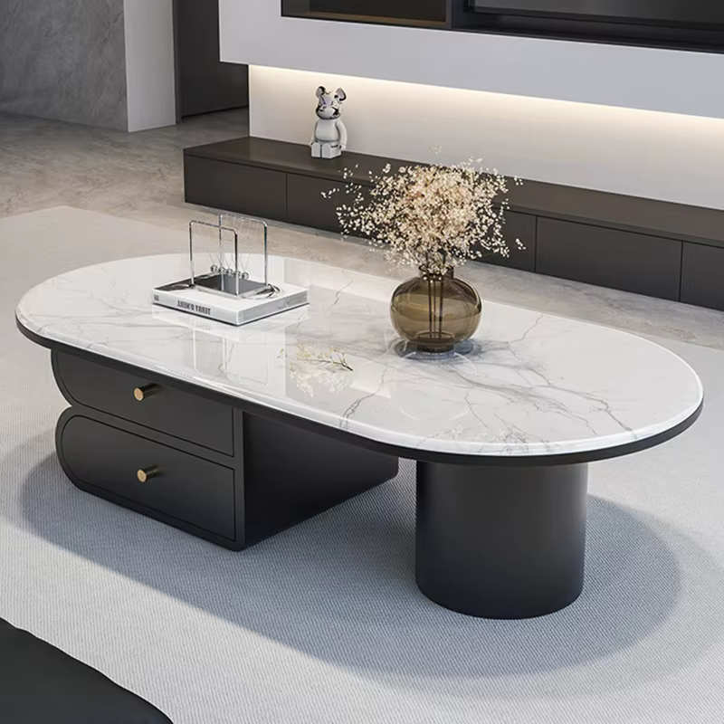 Table d'appoint de luxe moderne pour salon