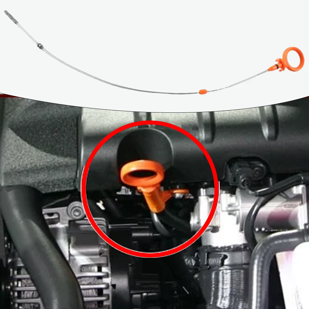 Jauge d'huile moteur 06D115611B, pour Audi A4 Quattro 2005 2006 2007 2008 2009, jauge de niveau d'huile, accessoires automobiles