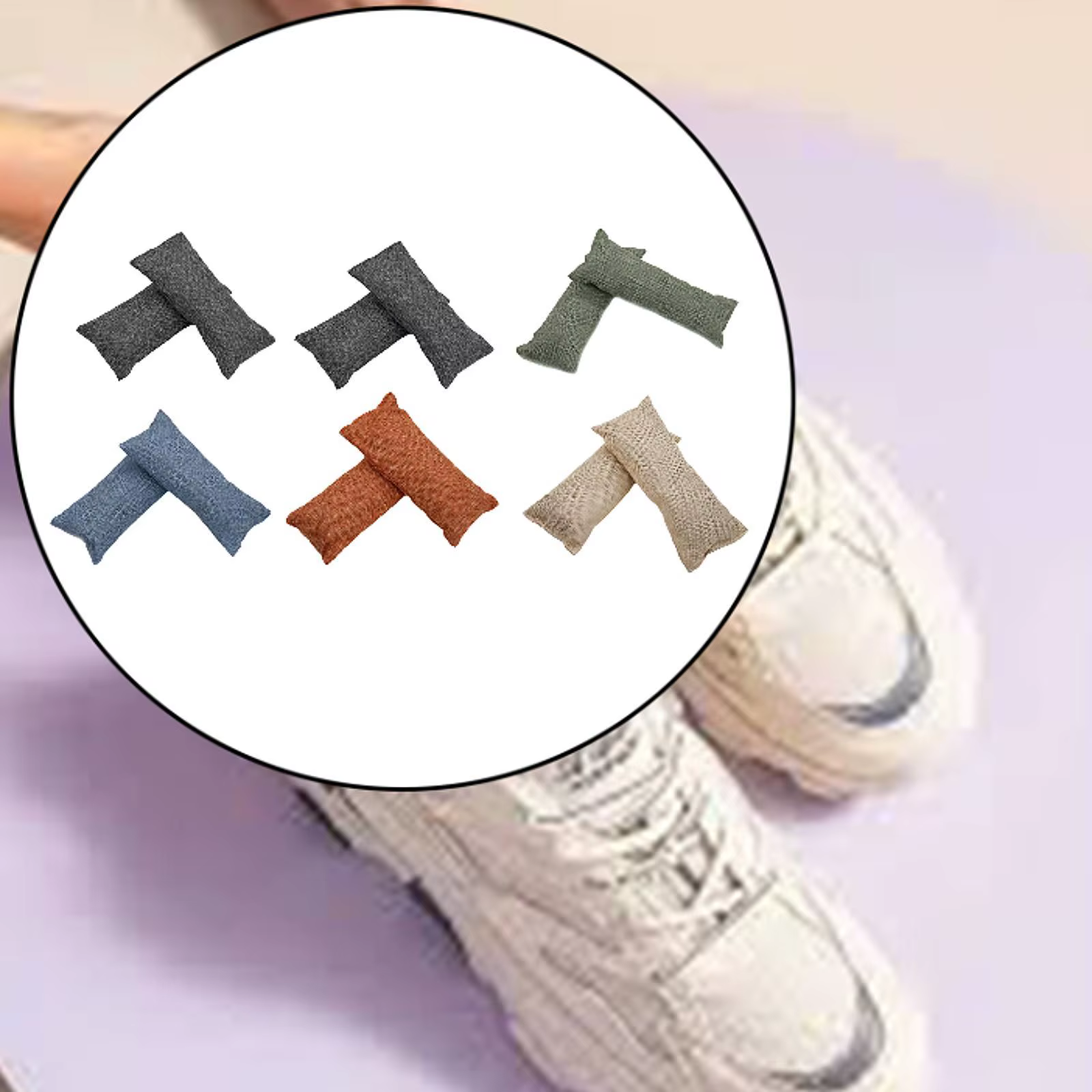 2 sacs désodorisants pour chaussures