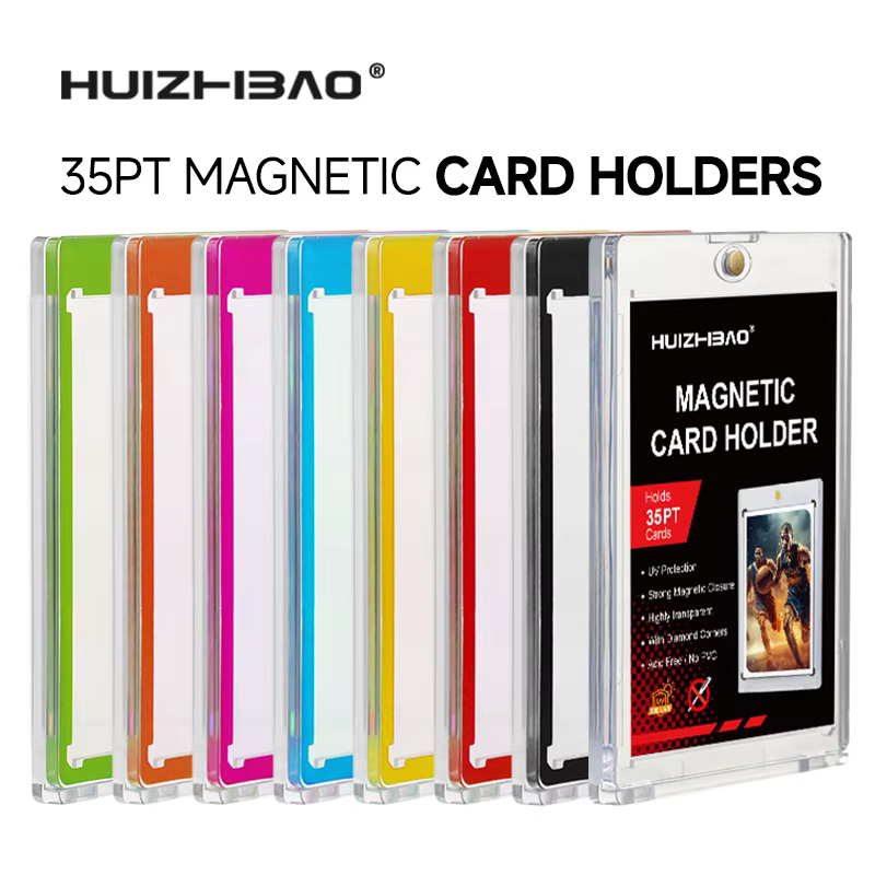 5 pièces - Porte-cartes magnétique
