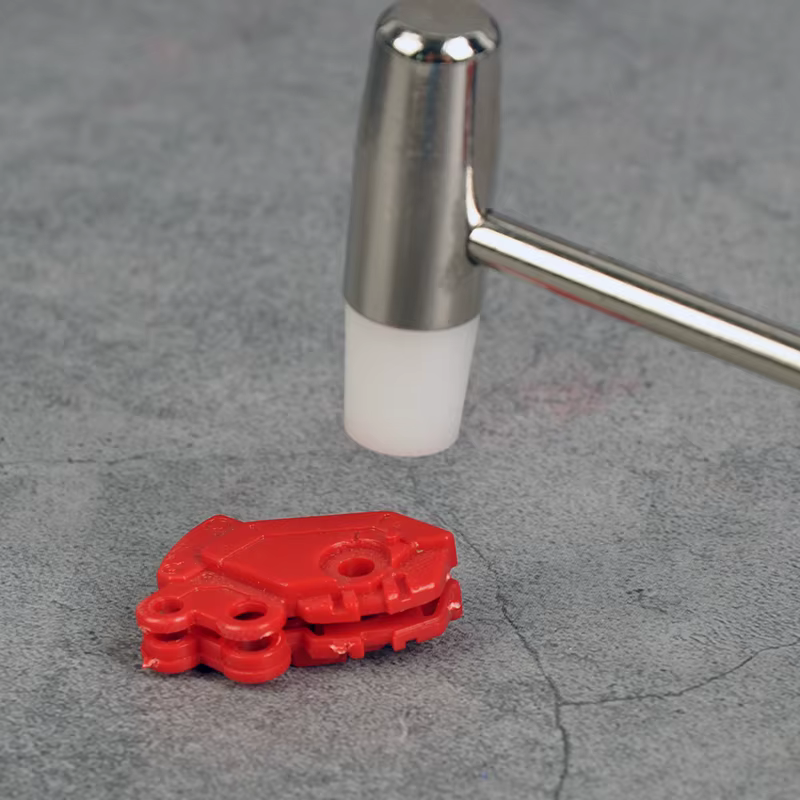 Cormake GJ1043 marteau Double tête en métal doux dur petits marteaux pour modèle militaire outils de construction passe-temps bricolage