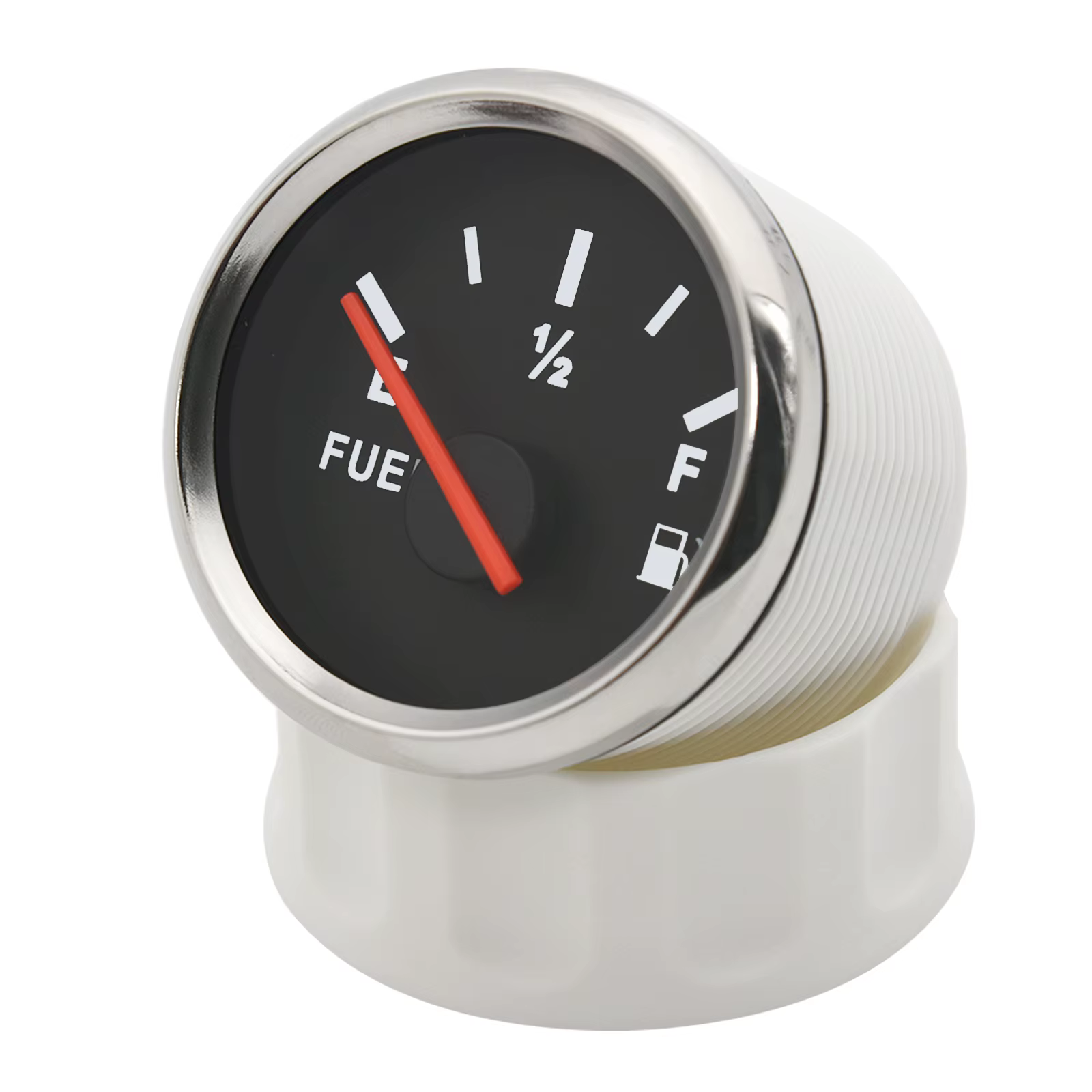 Indicateur de niveau de carburant pour bateau marin de 52 mm avec capteur de niveau de carburant en acier inoxydable 0~190 ohm, unité de transmission de carburant 100~600 mm