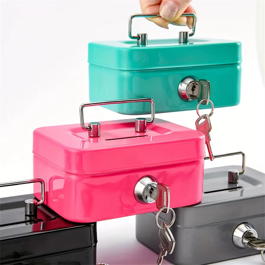 Boîte de rangement sécurisée pour clé en métal