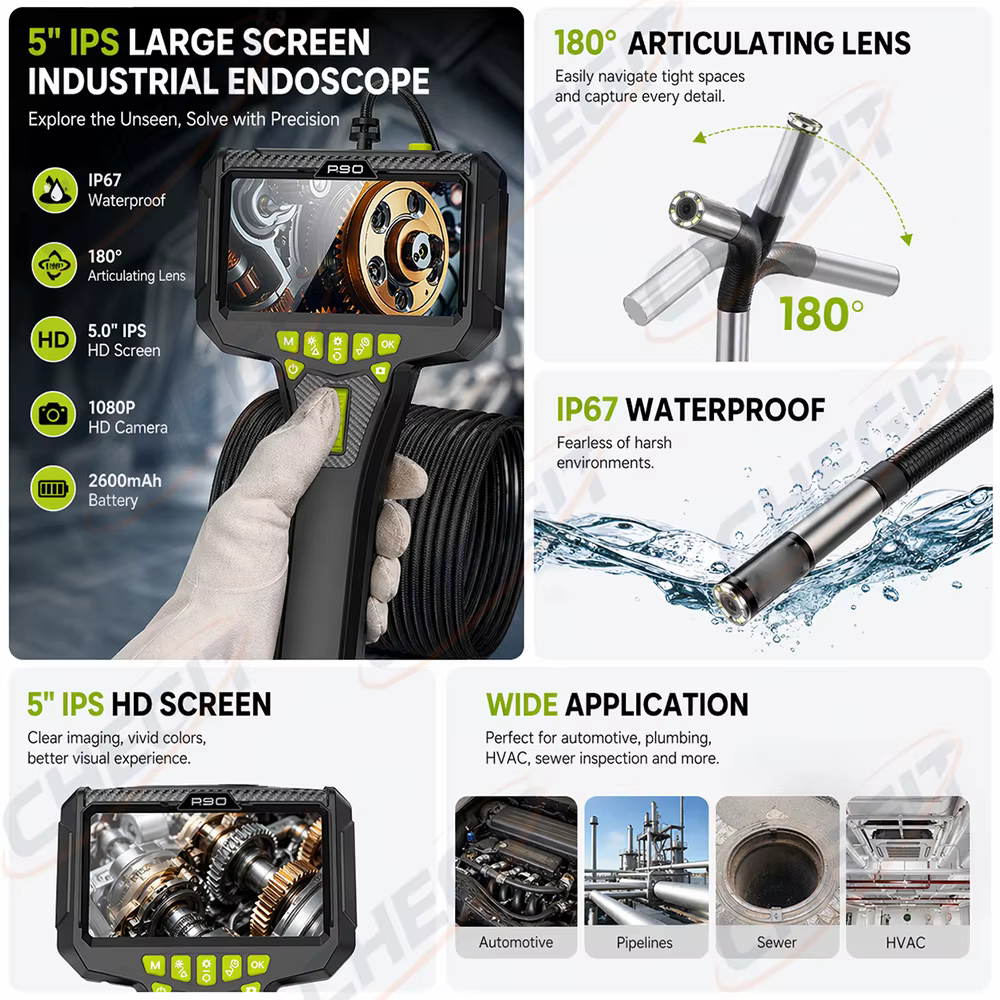NOUVEAU 2026 Endoscope 5 pouces
