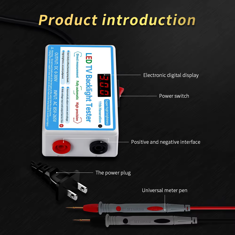 Lampe LED testeur de rétro-éclairage TV bandes LED polyvalentes outil de Test de perles Instruments de mesure