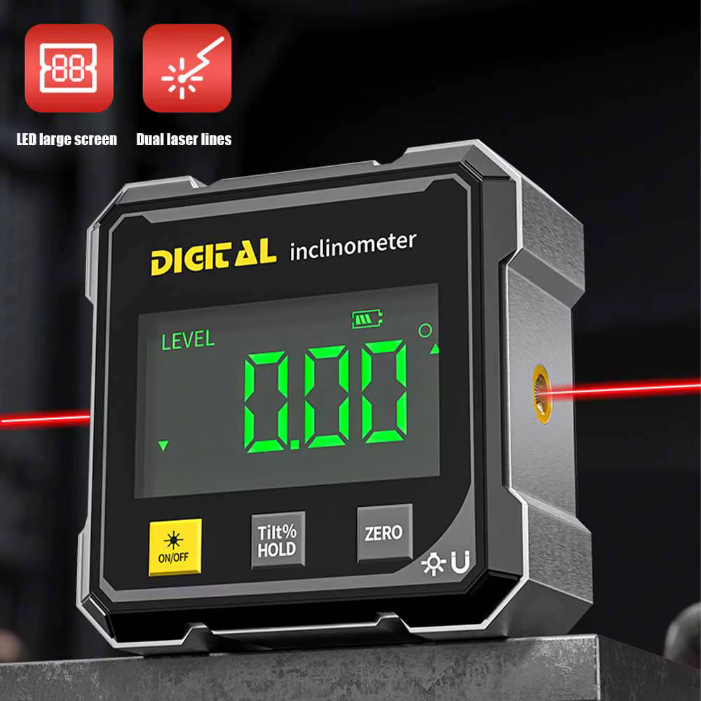 Inclinomètre Laser Double face domestique multifonctionnel