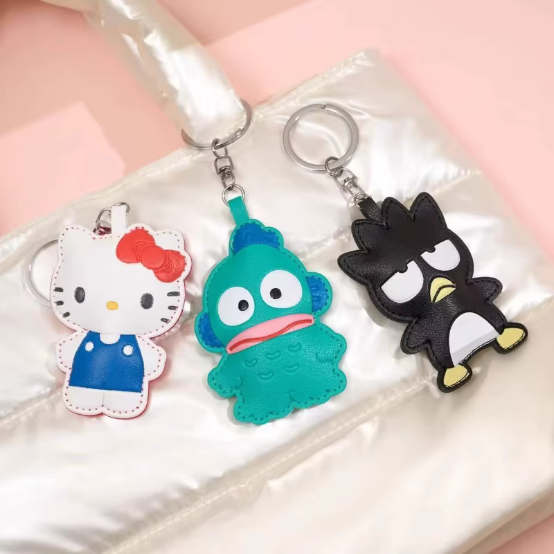 Porte-clés Hello Kitty en cuir