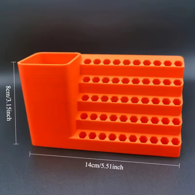 1 pièce Organisateur de têtes de tournevis et embouts à queue hexagonale