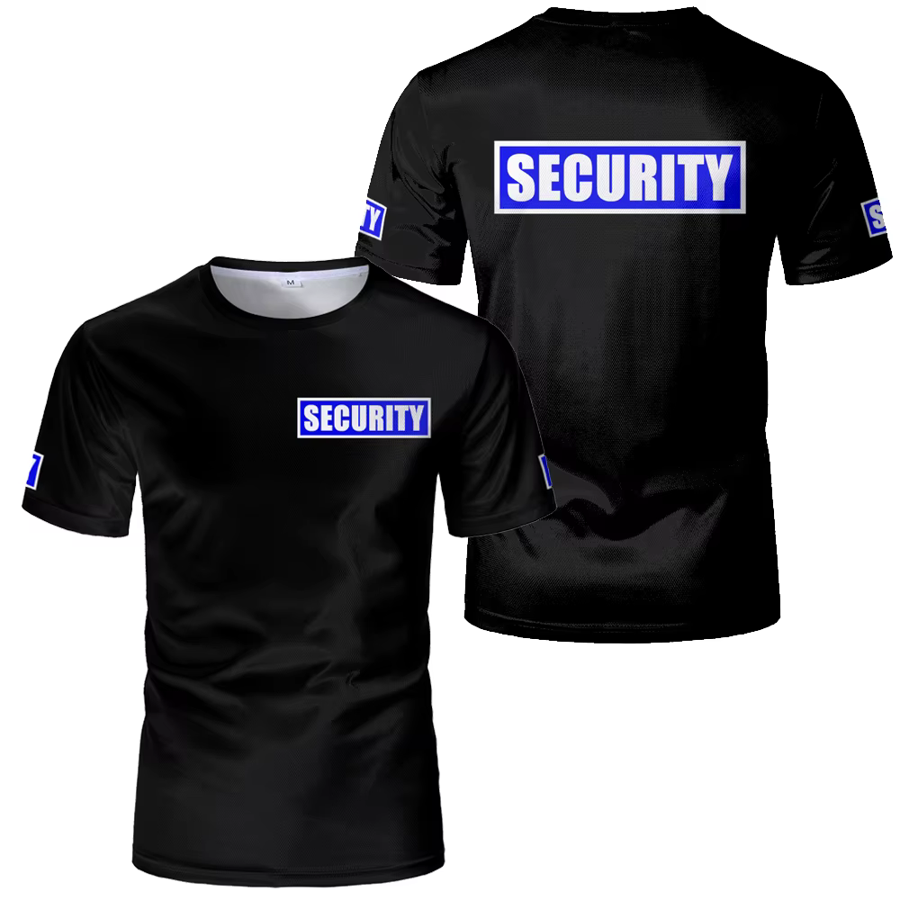 Uniforme de sécurité, vêtements de travail professionnels de garde du corps
