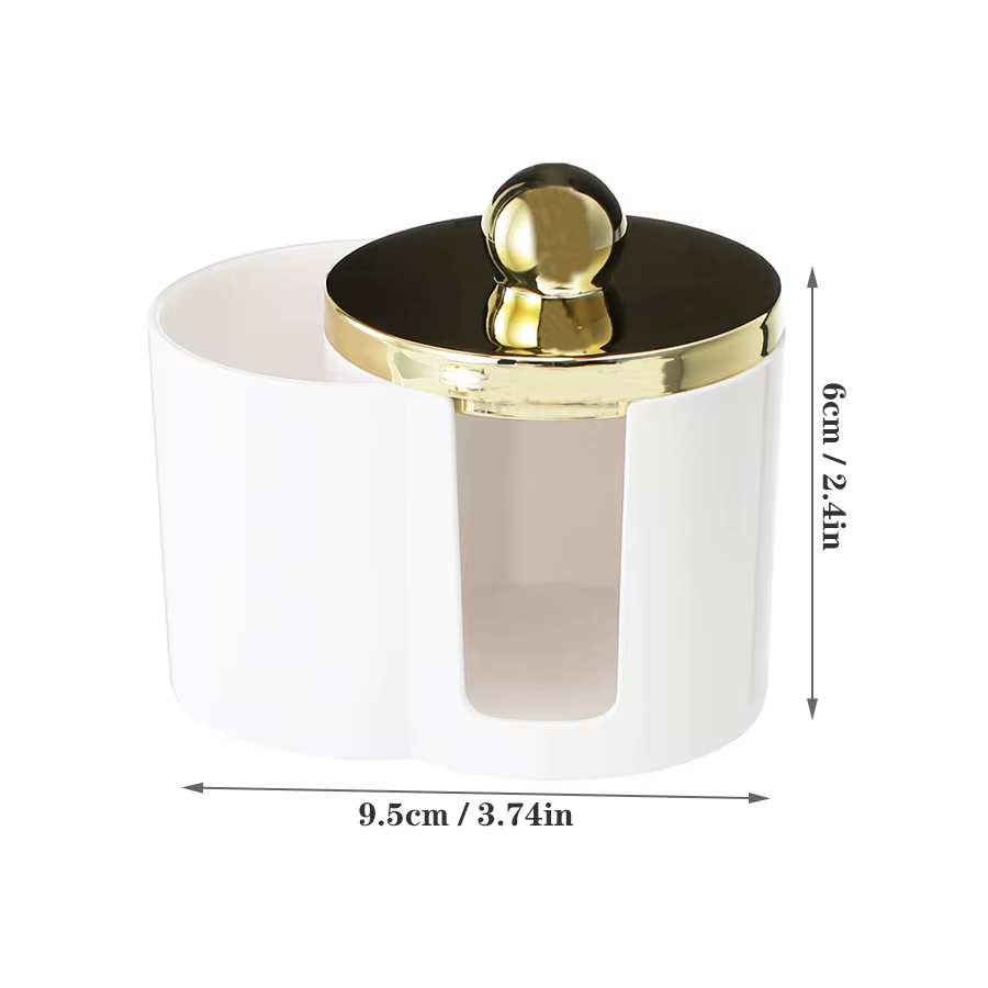 Conteneur de rangement de salle de bain pour accessoires de maquillage