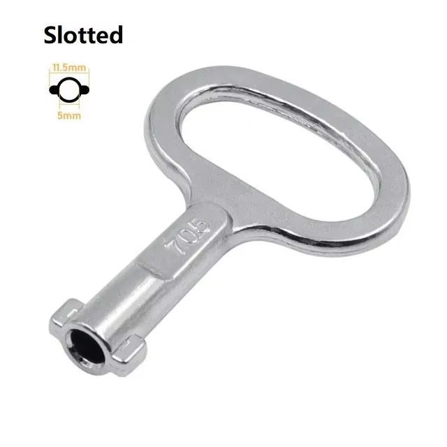 Clé universelle triangulaire à fente pour boîtier de distribution