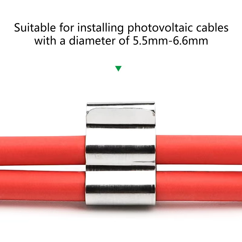 Kit de Clips de câbles en acier inoxydable
