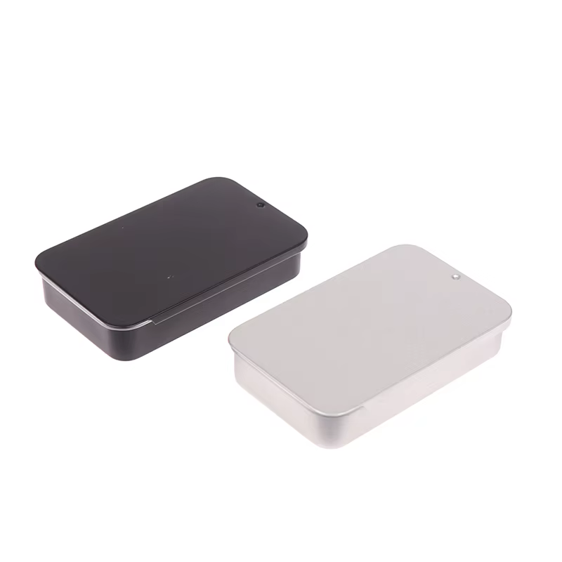 Mini boîte de rangement en fer 80x50x15mm