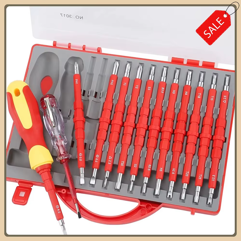 Kit de tournevis isolés professionnels 1000V