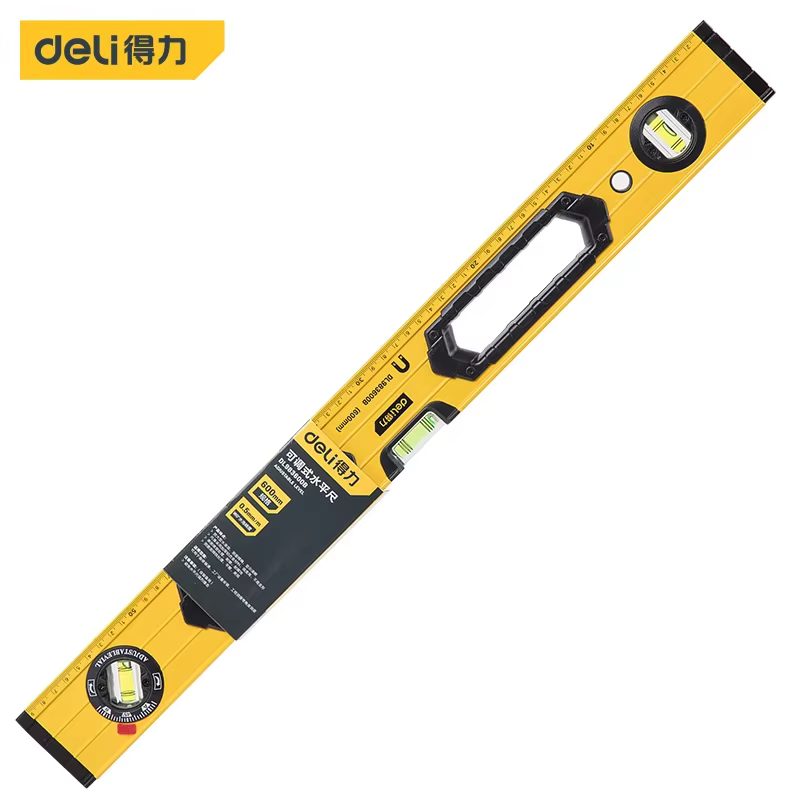 Deli 600mm niveau à bulle de haute précision Instruments de mesure