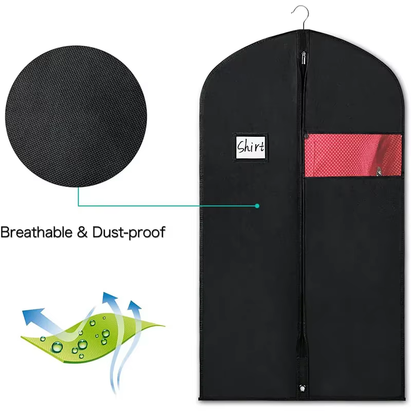 Housse de protection anti-poussière pour garde-robe